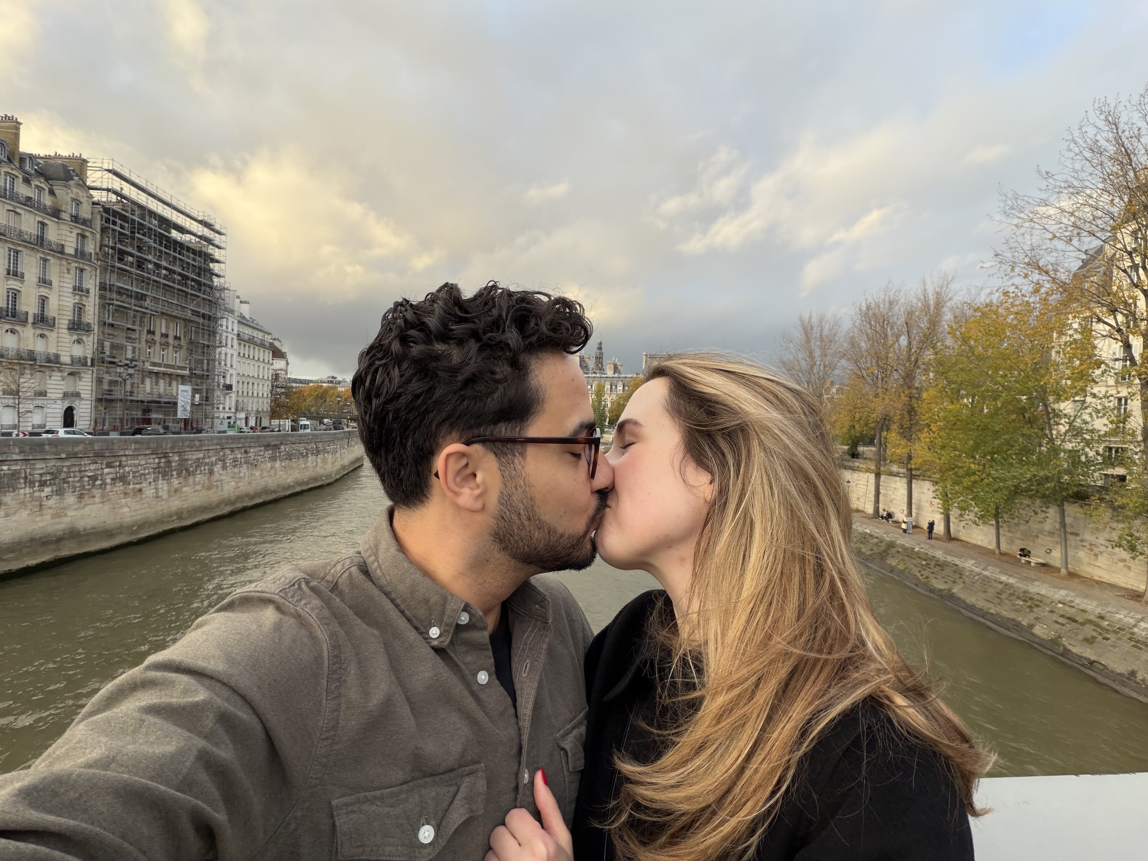 Miriam and Thiago in Paris
